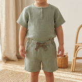 "Soft Breeze" shorts made from 100% organic muslin