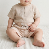 "Soft Breeze" shorts made from 100% organic muslin