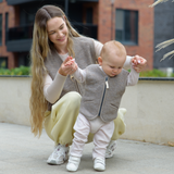 MeriBoo – Children's “Teddy Bear” Merino Wool Vest