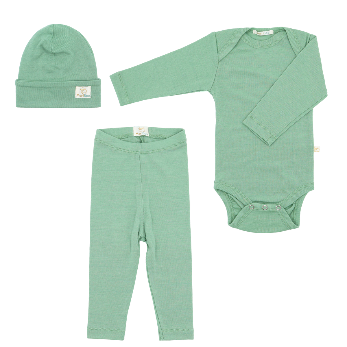 MeriBoo - starter kit of 100% certified fine merino "Mini Essentials"