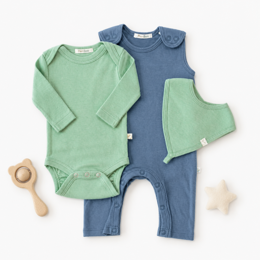 MeriBoo – "Spring Essentials" 100% fine merino set