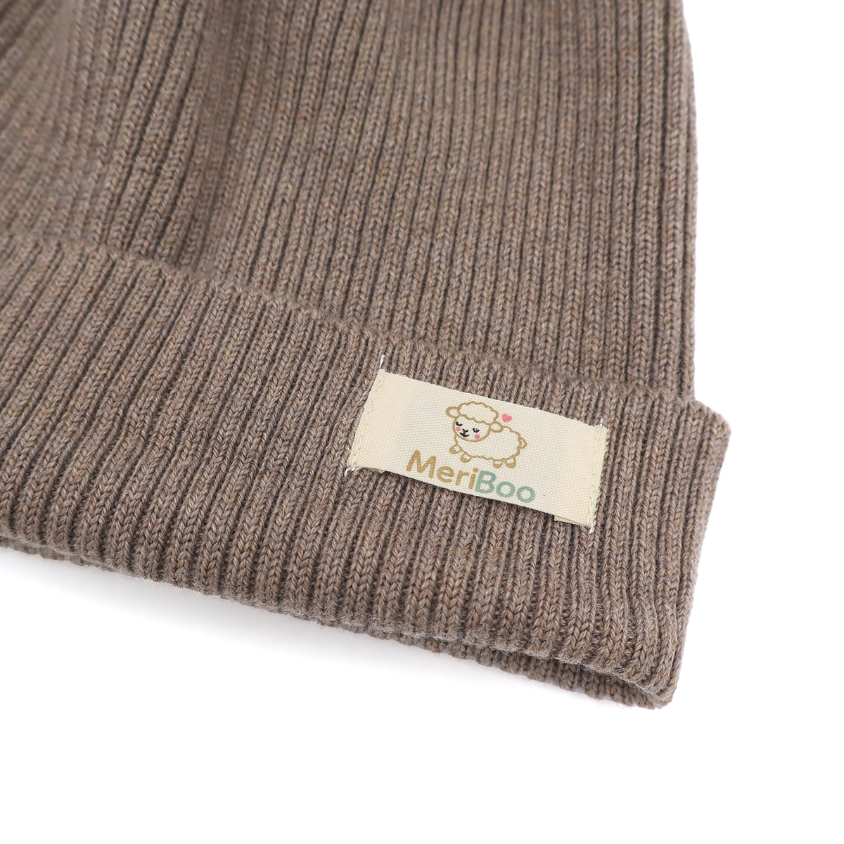 100% organic knitted merino wool hat for babies and children