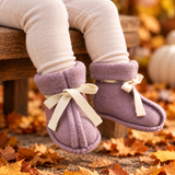 MeriBoo – Premium “Teddy Bear” Merino Wool Baby Booties