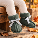 MeriBoo – Premium “Teddy Bear” Merino Wool Baby Booties