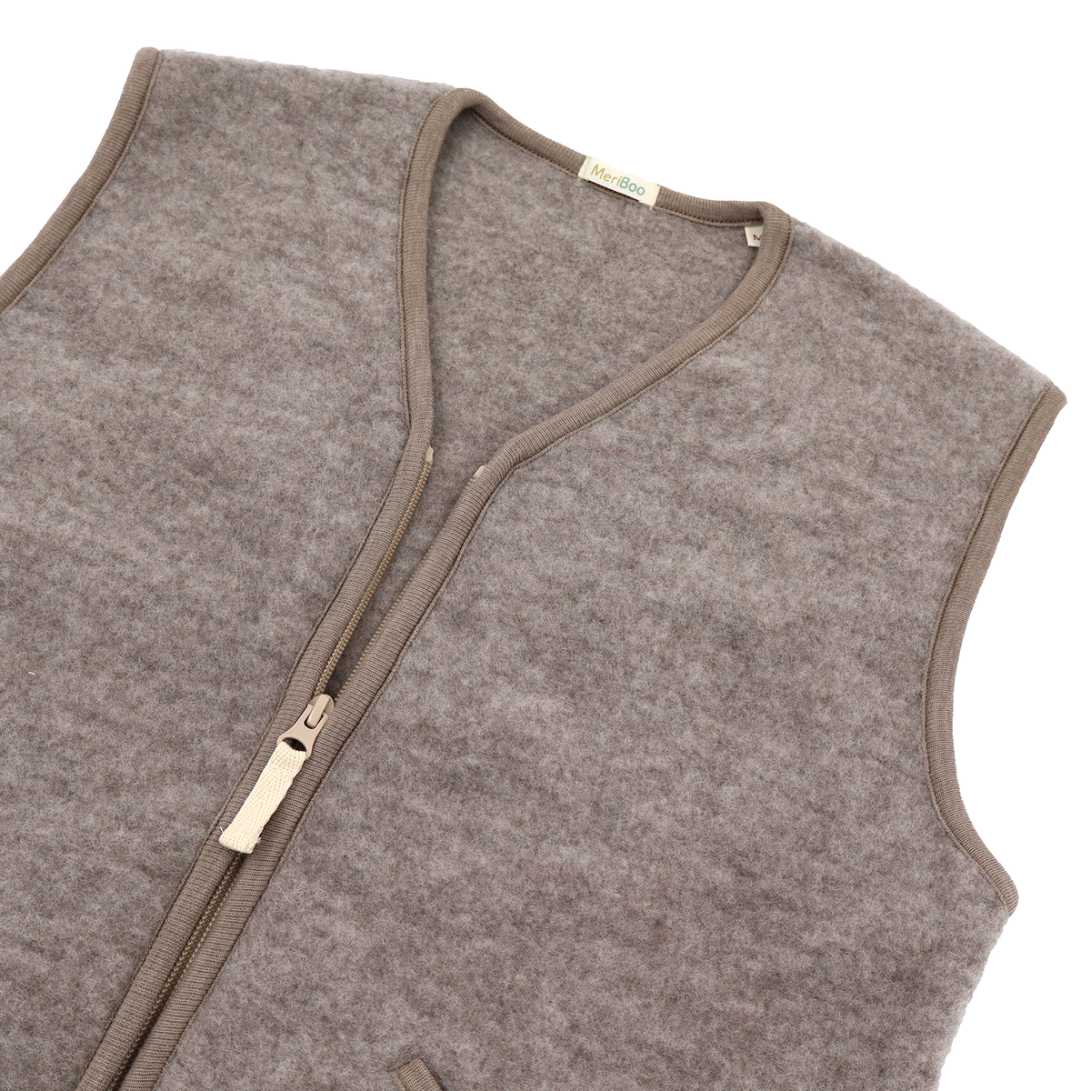 MeriBoo – Women's Premium “Teddy Bear” Merino Wool Vest
