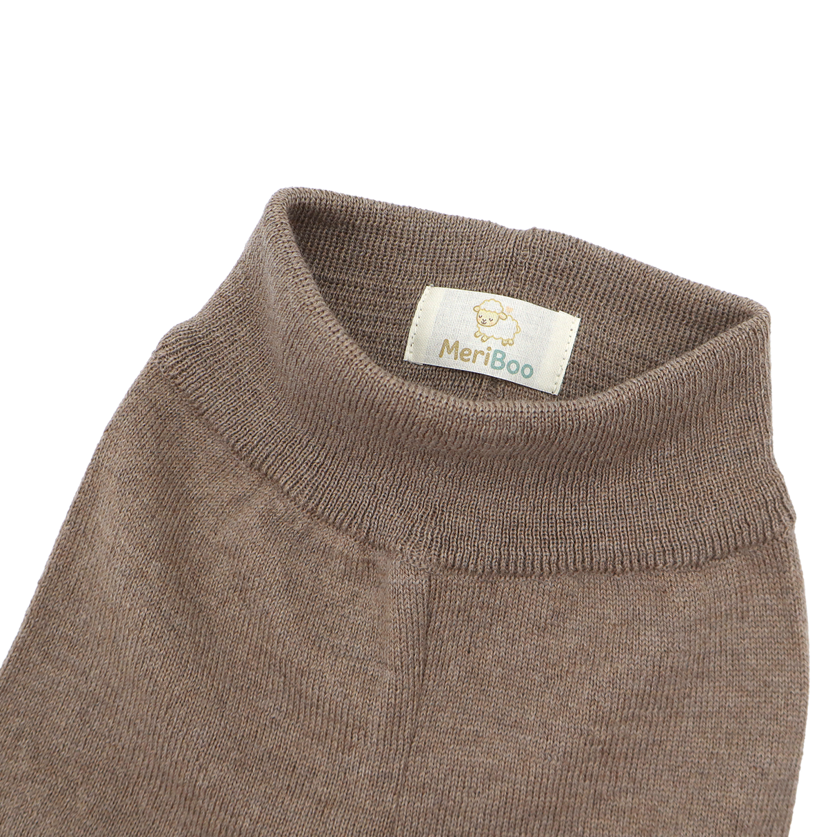 Pantaloni tricotați din lână merinos 100% organică