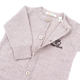 Pletený overal (romper) z 100% organickej merino vlny