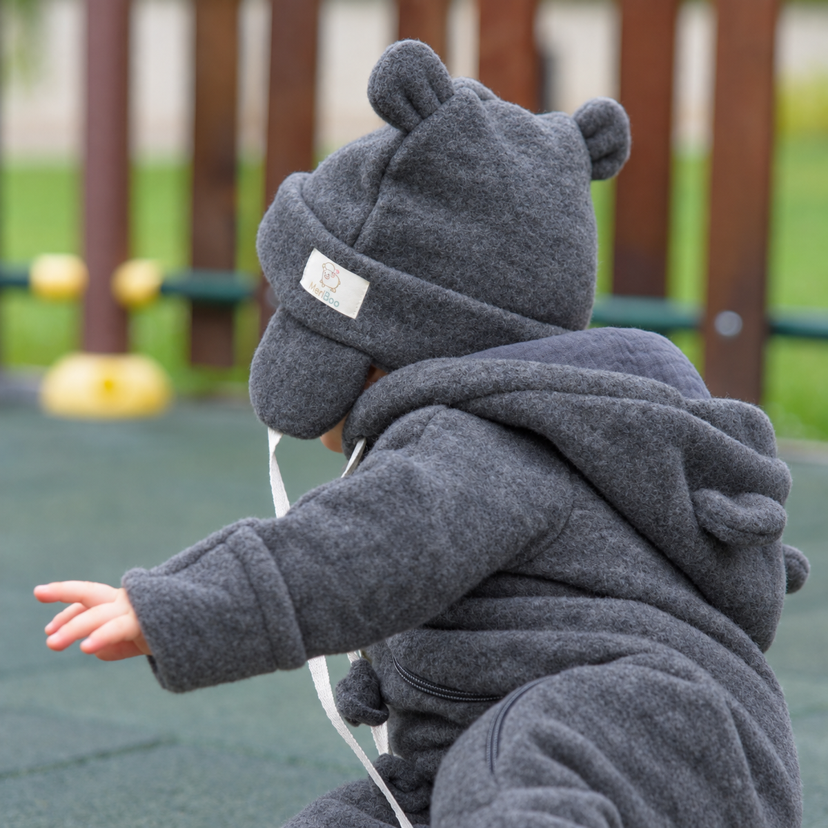 MeriBoo – Premium “Teddy Bear” Merino Wool Hat