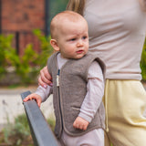 MeriBoo – Children's “Teddy Bear” Merino Wool Vest