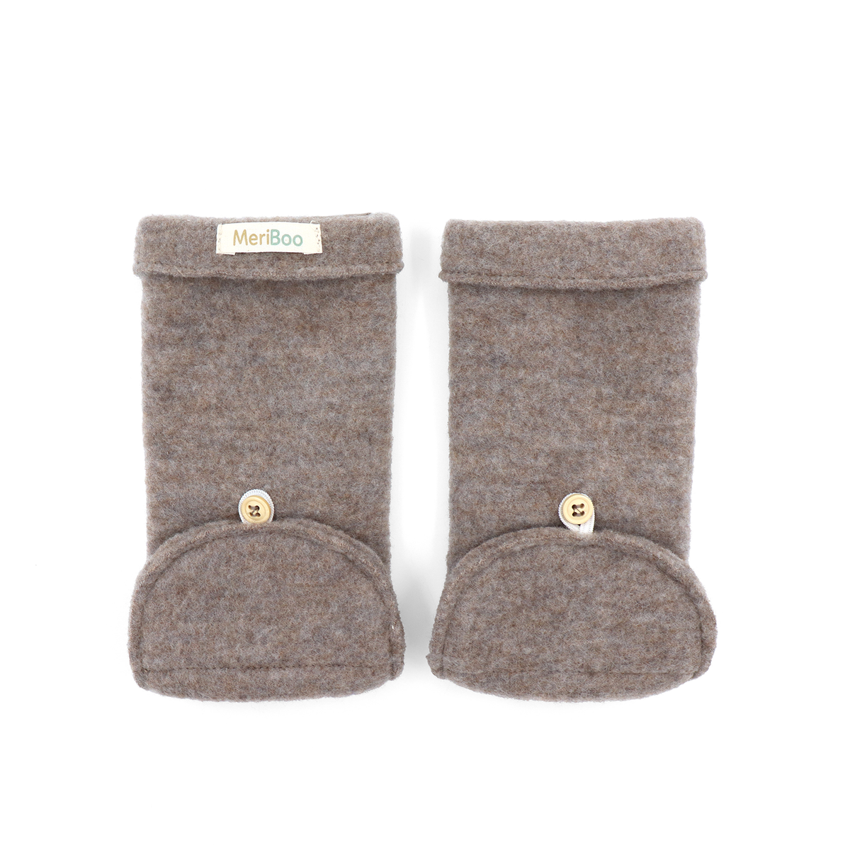 MeriBoo – rokavice »Teddy Bear« iz merino volne