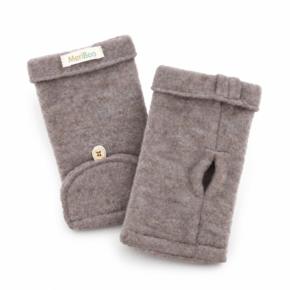 MeriBoo – rokavice »Teddy Bear« iz merino volne