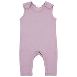 Salopetă (romper) din 100% lână merino fină organică, cu nasturi pe umeri