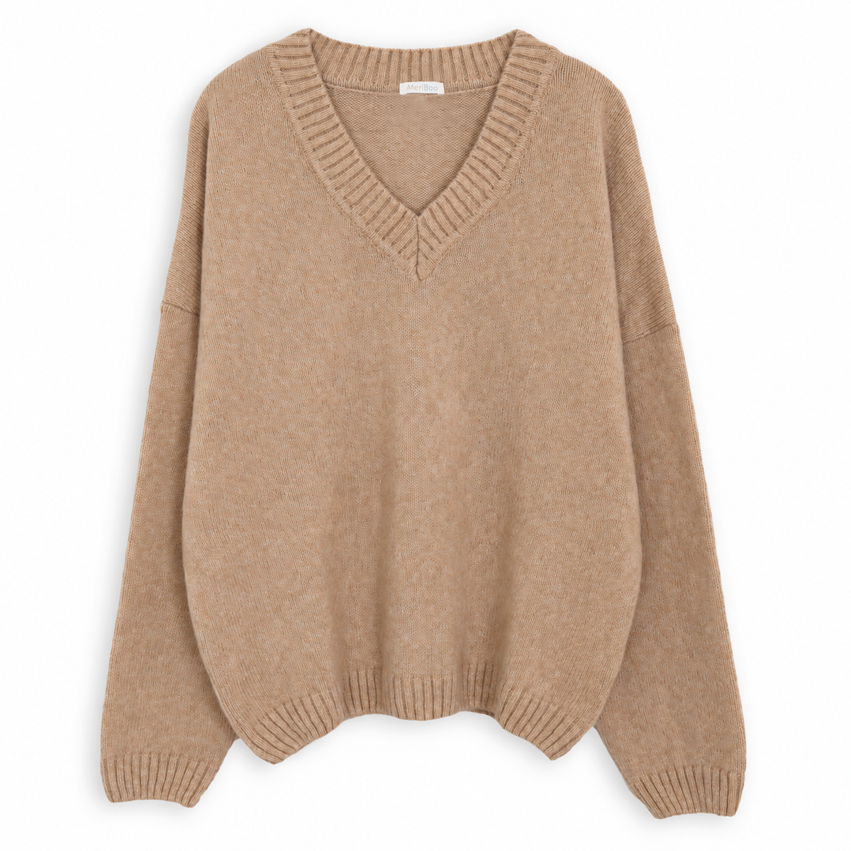 Women's soft sweater made of organic merino wool
