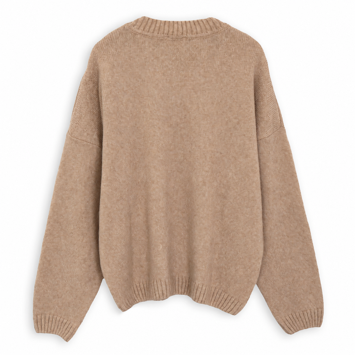 Women's soft sweater made of organic merino wool