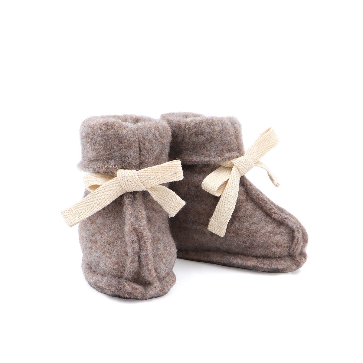 MeriBoo – Premium “Teddy Bear” Merino Wool Baby Booties
