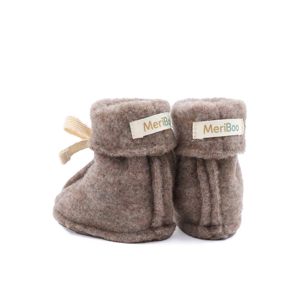 MeriBoo – Premium “Teddy Bear” Merino Wool Baby Booties